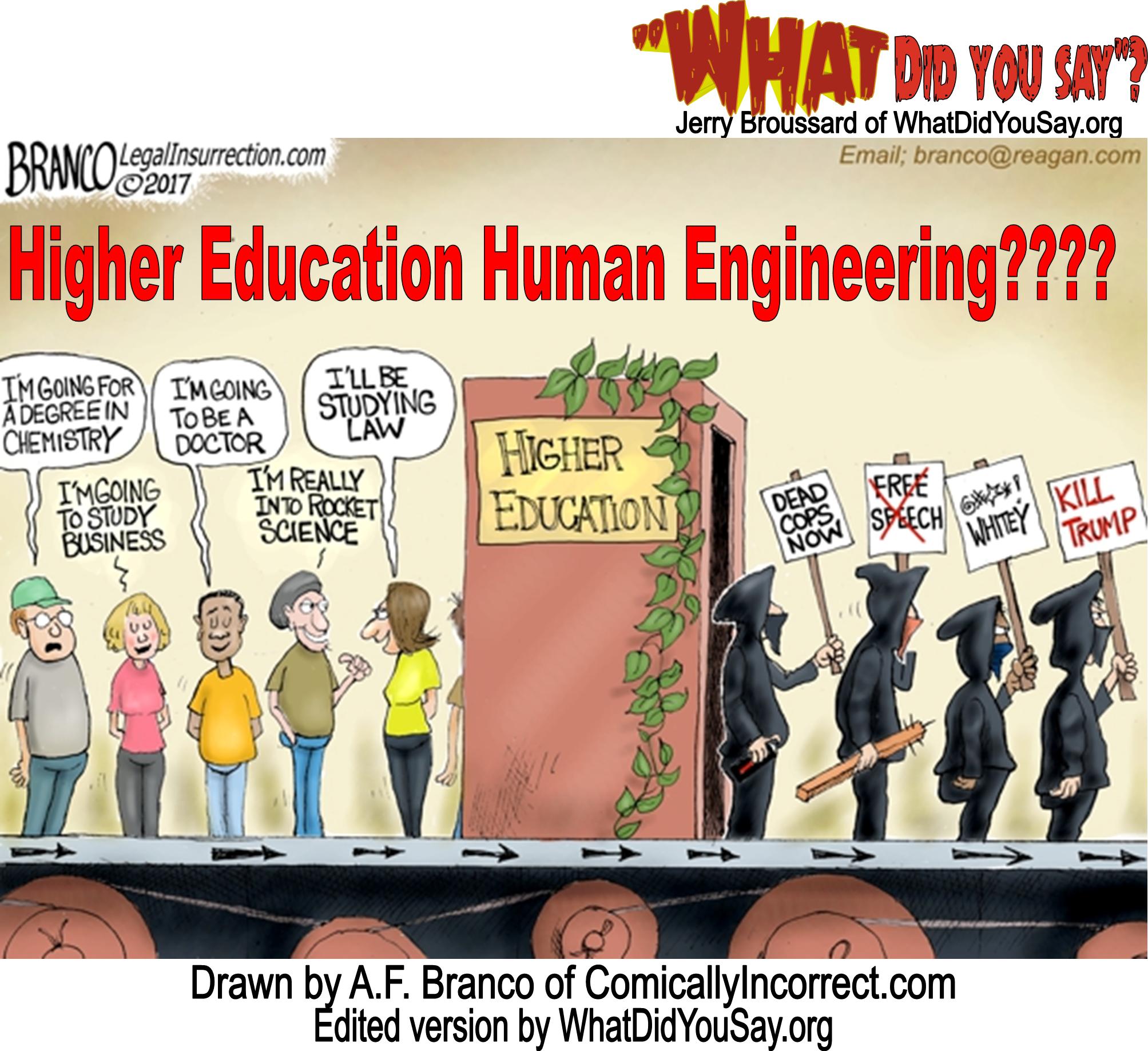 higher education human engineering EDITED